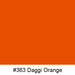 Oracal Media #363 Daggi Orange Orafol 970RA Gloss Premium Wrapping Cast 60"x75'