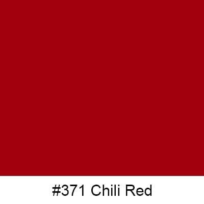 Oracal Media #371 Chili Red Orafol 970RA Gloss Premium Wrapping Cast 60"x75'
