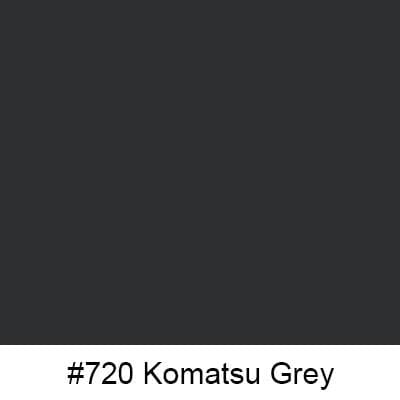 Oracal Media #720 Komatsu Grey Orafol 751 High Performance Cast 48"x30'